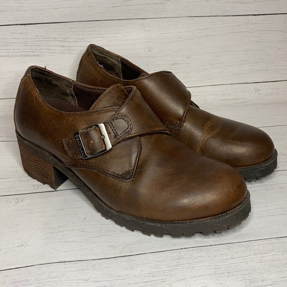 Eastland Brown Leather Women's Shoes